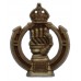 Royal Armoured Corps (R.A.C.) WW2 Plastic Economy Cap Badge 
