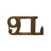 9th Lancers (9L) Shoulder Title