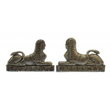 Pair of Dorset Regiment Collar Badges