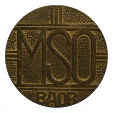 Mixed Services Organisation (MSO) British Army of the Rhine (BAOR) Cap Badge