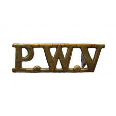 South Lancashire Regiment (P.W.V.) Shoulder Title