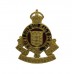 Royal Army Ordnance Corps (R.A.O.C.) Officer's Gilt & Enamel Collar Badge - King's Crown