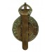 Army Catering Corps Bi-Metal Cap Badge - King's Crown