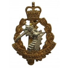 Royal Army Dental Corps (R.A.D.C.) Bi-metal Cap Badge - Queen's C