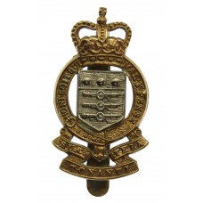 Royal Army Ordinance Corps (R.A.O.C.) Bi-metal Cap Badge - Queen's Crown