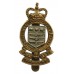 Royal Army Ordinance Corps (R.A.O.C.) Bi-metal Cap Badge - Queen's Crown