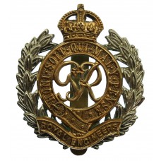 George VI Royal Engineers Bi-Metal Cap Badge