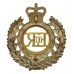 EIIR Royal Engineers Officer's Dress Cap Badge