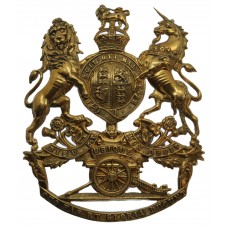 Royal Artillery Helmet Plate - King's Crown (c.1902-1914)