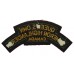 Queen's Own Cameron Highlanders of Canada Cloth Shoulder Title