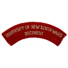 Australian University of New South Wales Regiment Cloth Shoulder 