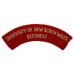 Australian University of New South Wales Regiment Cloth Shoulder Title