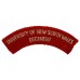Australian University of New South Wales Regiment Cloth Shoulder Title