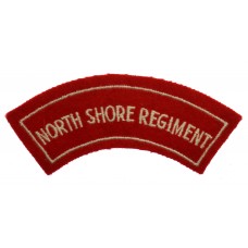 Australian North Shore Regiment Cloth Shoulder Title