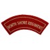 Australian North Shore Regiment Cloth Shoulder Title