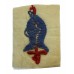 56th (London) Armoured Division Cloth Formation Sign