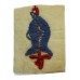 56th (London) Armoured Division Cloth Formation Sign