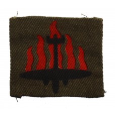 5th Anti-Aircraft Division Printed Formation Sign