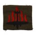 5th Anti-Aircraft Division Printed Formation Sign