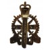 Army Apprentices School Anodised (Staybrite) Cap Badge - Queen's Crown