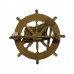 Orient Line S.S. Ormonde Ships Wheel Enamel Brooch Badge
