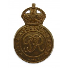 George VI Royal Military College Sandhurst Officer Cadet Cap Badg
