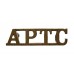 Army Physical Training Corps (A.P.T.C.) Shoulder Title
