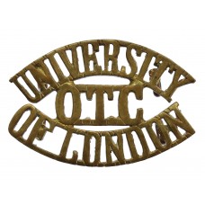 University of London O.T.C. (UNIVERSITY/O.T.C./OF LONDON) Shoulder Title