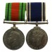 WW2 Defence Medal and George VI Police Long Service & Good Conduct Medal Pair - Constable Arthur Howarth, West Riding Constabulary