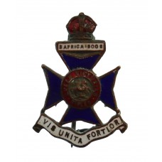 9th County of London Bn. (Queen Victoria's Rifles) London Regiment Enamelled Sweetheart Brooch