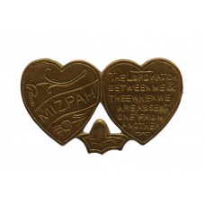 Mizpah Hearts Sweetheart Brooch