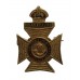 King's Royal Rifle Corps (K.R.R.C.) Enamelled Sweetheart Brooch - King's Crown