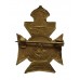 King's Royal Rifle Corps (K.R.R.C.) Enamelled Sweetheart Brooch - King's Crown