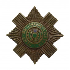 Scots Guards Enamelled Sweetheart Brooch