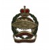 Royal Tank Regiment  R.T.R. Association Enamelled Lapel Badge - Queen's Crown
