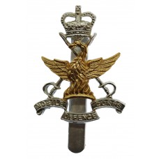 Mobile Defence Corps Anodised (Staybrite) Cap Badge