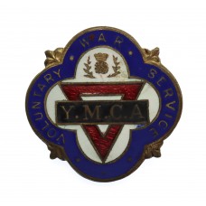 WW2 Y.M.C.A. Scottish Branch Voluntary War Service Enamelled Badge