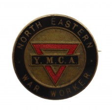 WW2 North Eastern War Worker Y.M.C.A. Enamelled Badge