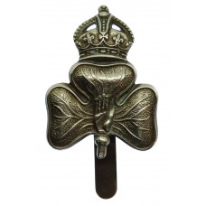 Scarce WW1 14th Bn. (Young Citizens Volunteers) Royal Irish Rifles Cap Badge