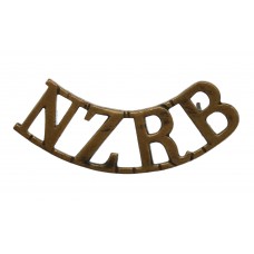 New Zealand Rifle Brigade (NZRB) Shoulder Title