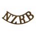 New Zealand Rifle Brigade (NZRB) Shoulder Title