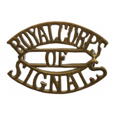 Royal Corps of Signals (ROYALCORPS/OF/SIGNALS) Shoulder Title