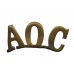 Army Ordnance Corps (A.O.C.) Shoulder Title
