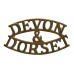 Devonshire & Dorset Regiment (DEVON/&/DORSET) Shoulder Title