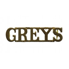 Royal Scots Greys (GREYS) Shoulder Title