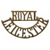 Royal Leicestershire Regiment (ROYAL/LEICESTER) Shoulder Title