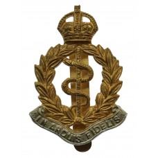 Royal Army Medical Corps (R.A.M.C.) Bi-Metal Cap Badge - King's Crown