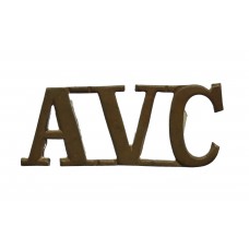 Army Veterinary Corps (A.V.C.) Shoulder Title