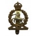 Royal Army Veterinary Corps (R.A.V.C.) Bi-Metal Cap Badge - King's Crown