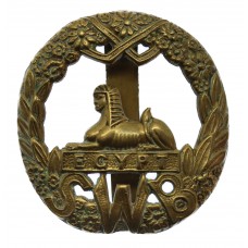 South Wales Borderers WW1 All Brass Economy Cap Badge